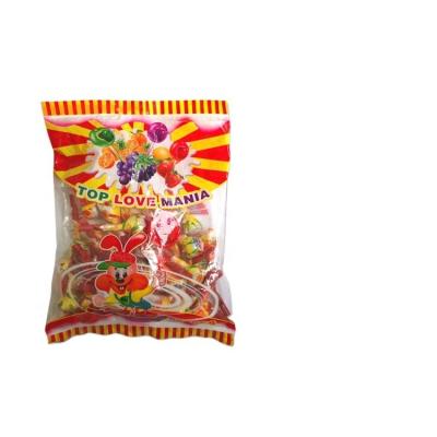 China Natural Fruit Flavor Small Fizzing Stick Lollipop for sale