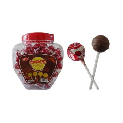 China Natural chocolate lollipop candy for sale