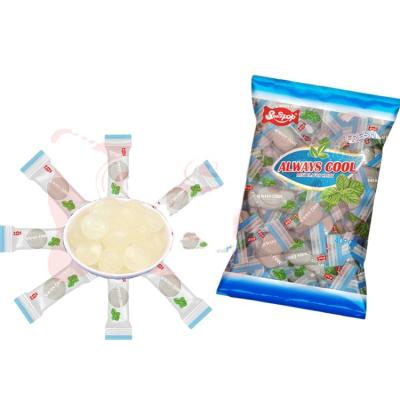 China Natural Extra Fresh Strong Mint Candy Sugar Coated Hard Candy and Candies for sale