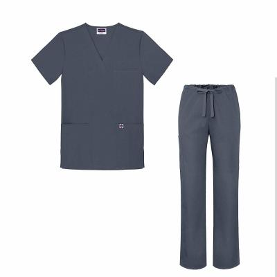 China Hot Sale Good Quality Hospital Uniforms Anti Shrink Scrubs Uniforms Pants Jogger Women Scrub Sets Uniform for sale