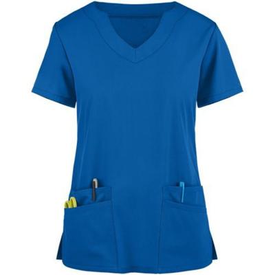 China Factory wholesale soft v neckline hospital factory cherokee senior nursing work clothes for sale