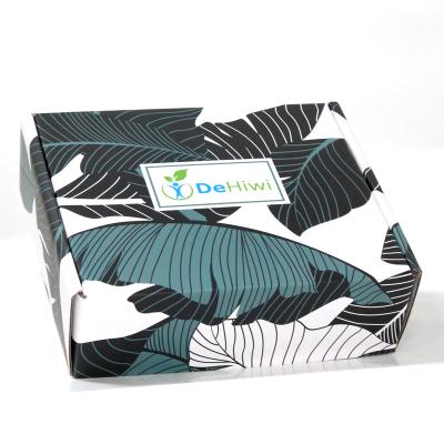 China Recycled Materials Wholesale Logo Mailing Box Custom Corrugated Paper Shipping Boxes Packaging Boxes For Clothing for sale