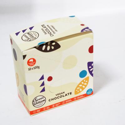 China Recyclable Wholesale Custom Logo Paper Boxes Colorful Food Packaging Cake Box Packaging for sale