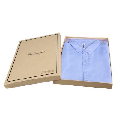 China Recyclable Wholesale Luxury Custom Logo T-shirt Box Apparel Packaging T-shirt Packaging Boxes for sale