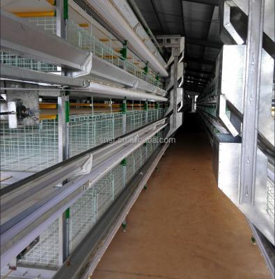 China Chicken Layer Or Broiler H Type Layer Battery Cage Design And Support for sale