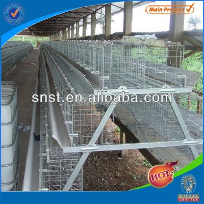 China Cheapest Chicken 3 Links Egg Laying Chicken Cage for sale