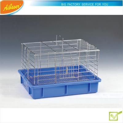 China Viable sale 43.5X29X29cm of wire rabbit cages for sale