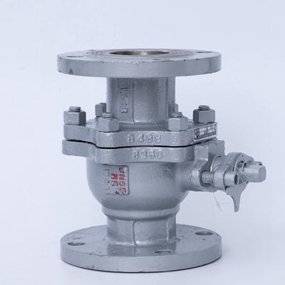 China General Most Good Return Product Cast Steel Flanged Ball Valve Q41F-16C Hard Seal Floating Ball Valve for sale