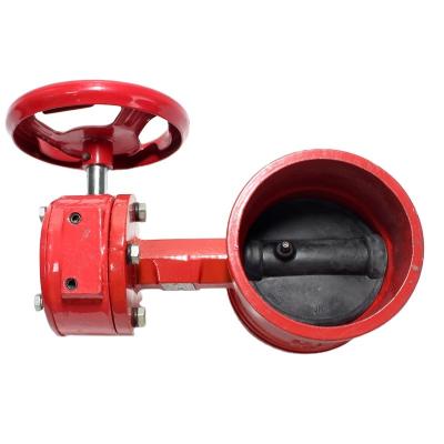 China General Own Grooved Manufacturer High Standard Delicate Flange Type Butterfly Valve for sale