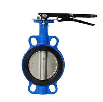 China General Butterfly Valve High Quality Malleable Iron Wafer Handle Seal Butterfly Valve Soft Valve 3m for sale