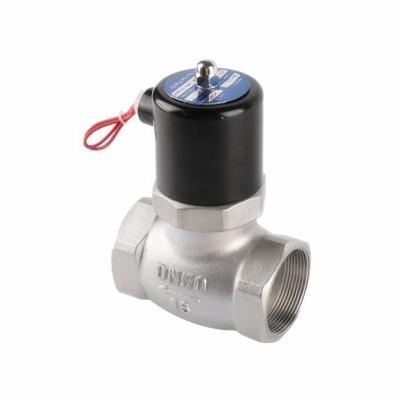 China Top Quality Sensitive Sanitary General Good Return Stainless Steel Fume Solenoid Valve for sale