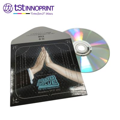 China Custom Printing Ad Style CD Wrapping With Gloss Lamination 4.7GB for sale