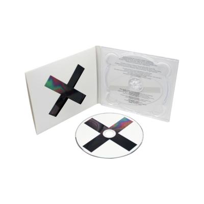 China pp & Cardboard CD Paper Duplication with Clear Plastic Tray Packaging for sale