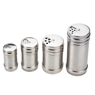 China Sustainable Stainless Steel With Rotating Cove Universal Seasoning Box for sale