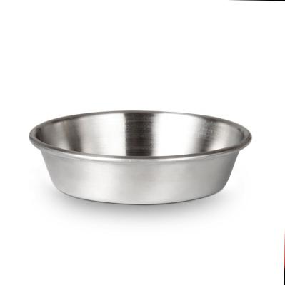 China 304 Stainless Steel Sustainable Seasoning Dish 7/8/10/11cm Single Layer for sale