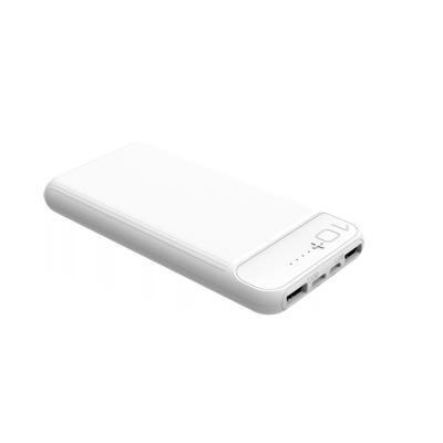 China Promotional Portable 10000 mAh Power Bank Support Charging Charger Power Bank Ultra Thin Fast Output High Quality Dual Port Best Price for sale