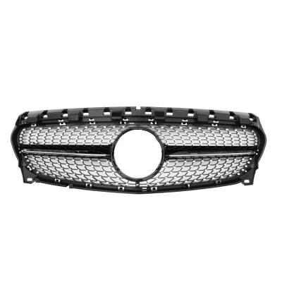 China ABS Auto Parts OEM Style Slats Style Front Grille CLA Gypsophila Style For Mercedes-Benz for sale