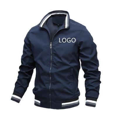 China Reversible custom letterman jake golf jacket motorcycle evelknievel jacket men outdoor casual waterproof jacket for sale