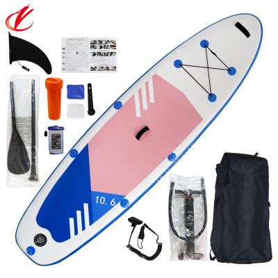 China Customized surfboard 305*76*15cm unisex design unisex surfboard color PVC/portable new surfboard hot sale for sale