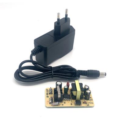 China US/EU Plug Adapter Model DC 12V 1A to AC 100-240V Power Adapter Anti-interference for Surveillance Camer Router TV Box CCTV 243-12V1A 388 for sale