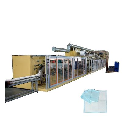 China Factory Fully Automatic Disposable Nursing Pad Underpad Making Machine for sale