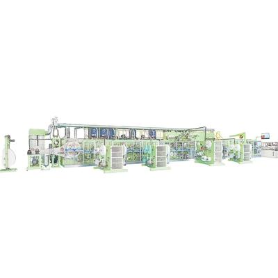 China Factory Full Automatic Baby Pull Up Diaper Pants Making Machine for sale