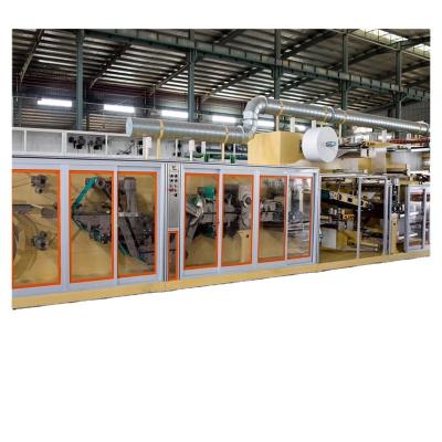 China Factory Customized Disposable Absorbent Meat Pad Making Machine for sale