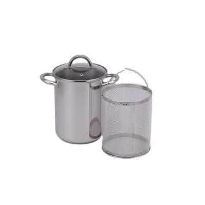 China 2021 Sustainable Healthy Material Industrial Kitchen Cooking Stainless Steel Pot Sets for sale