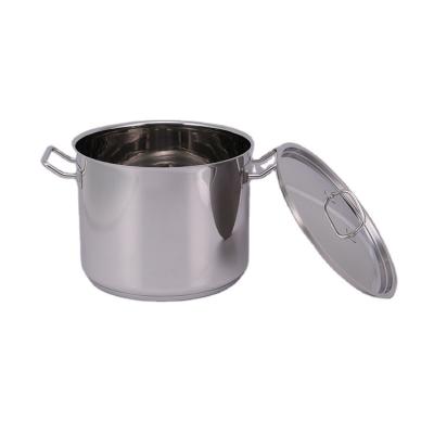 China Large Sustainably Thick Soup Pot Sauce Pans Cooking Pot Kitchen Aluminum Pot Cookware for sale