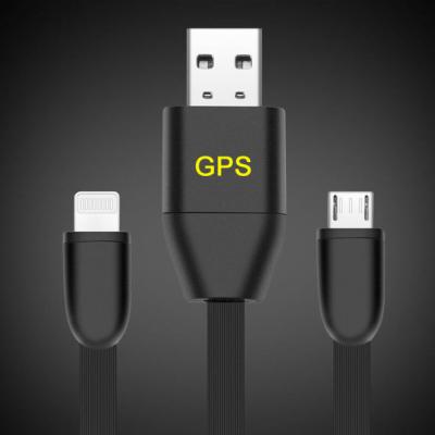 China Mini Hidden GPS USB Cable GSM Power Bank Automotive Remote Tracking Charging Locator for sale