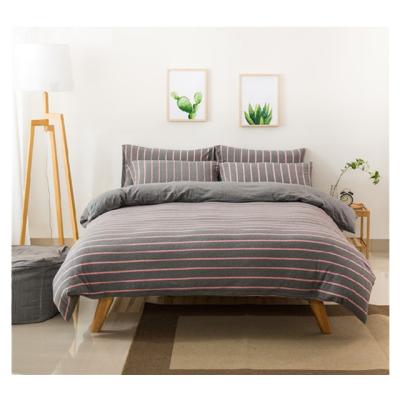 China Nondisposable Knit Fabric Single Jersey For 4pcs Duvet Cover Set Sheet Sets for sale