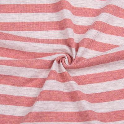 China New Design Soft Eco-friendly Textile Cloth Cotton Fabric Striped Fabric For Making Bed Sheets for sale