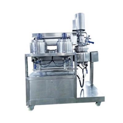 China Cheap and High Quality Liquid Body Lotion Cream Making Machine Production Line Whitening Lotion Preparing Machine Emulsifier for sale