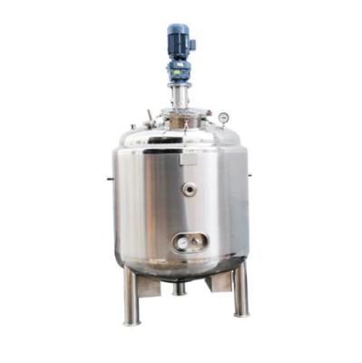 China Factory direct price finest liquid supply for homogenizing with chemical reactor heating stainless steel tank vertical mixing lotion for sale