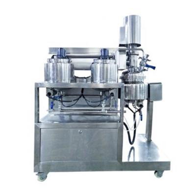 China Vacuum 300l Liquid Emulsifying Mixer 300 Liters Large Vertical Planetary Mixer For Cosmetic for sale