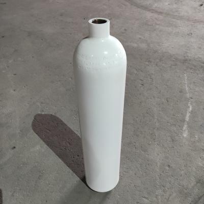 China Seamless Steel 2L High Pressure Gas Oxygen Cylinder / Bottle Industrial for sale