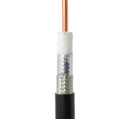 China 50 Ohm Black PE Jacke 12D-FB Manufacturer Cable 12D-FB Coax Coaxial Cable for sale