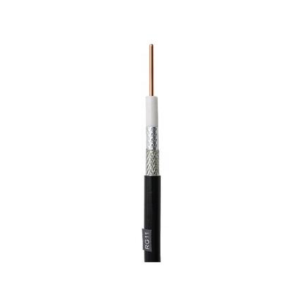 China Hot sale 75 ohm coaxial cable, with ISO 9001 PE rg11 rg11 coaxial cable foaming price for sale