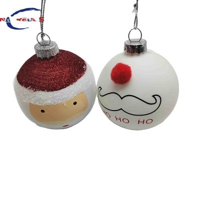 China 2022 New Europe Wholesale Price Hand Blown Glass State Tree Ornaments Christmas Ornament Ball for sale