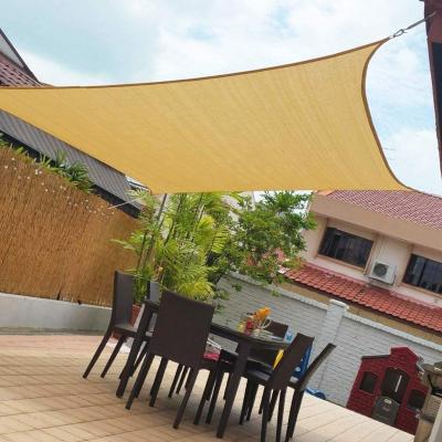 China Long Life-Durable 100% New HDPE Sun Shade Sail Outdoor Waterproof for sale