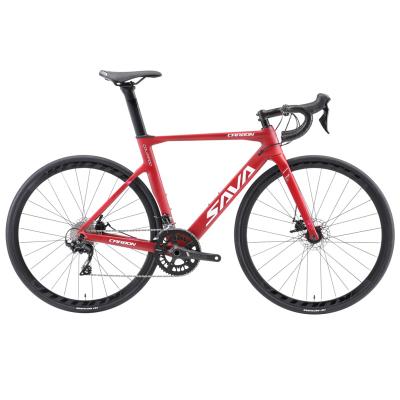 China New Arrival 18 Speed ​​Disc Brake Racing Racing Carbon Fiber Bike Carbon Road Bike for sale