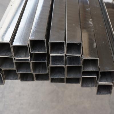 China Stainless Steel SS201/301/304/316 Seamless Steel Tube Pipe Shaped Tube Square Tubing Hollow Square Structural Piping Polished Welded for sale