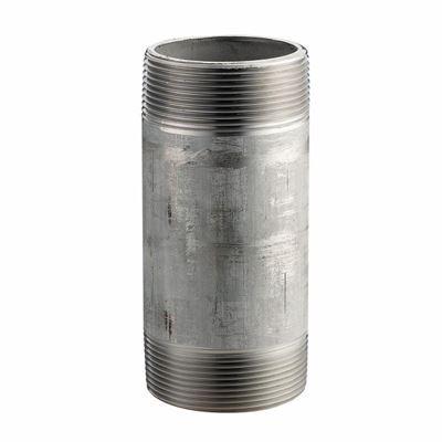 China SS 304 & Promotional 325 304 316 Stainless Steel Both Sides Threaded Seamless Pipe Nipple for sale