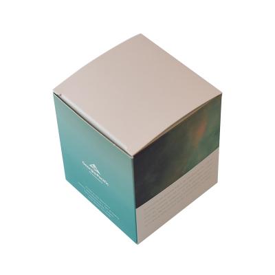 China Recyclable Square Card Maker White Paper Box Paper Box Packaging Small Box for sale