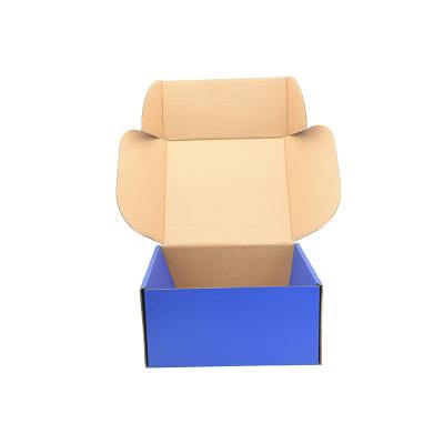 China Recyclable Printed Logo Cardboard Boxes Custom Packaging Corrugated Paper Box for sale