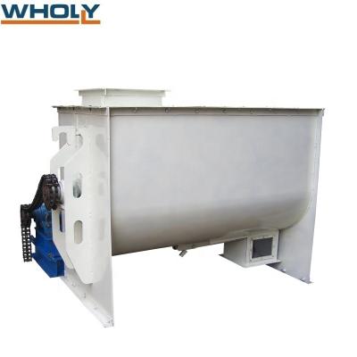 China Horizontal Type Powder Mixer Farming Mining Ribbon Machine for sale