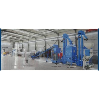 China Farms Profession Production Sugar Cane Or Sawdust Wood Pellet Making Machine Complete Production Line for sale