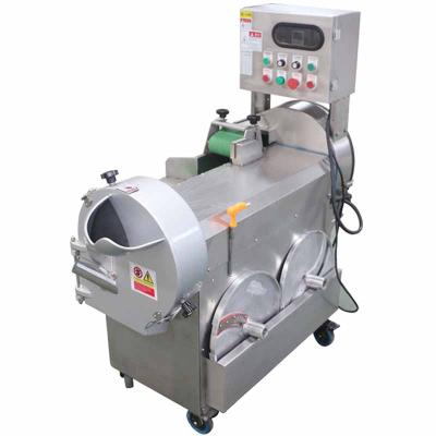 China Snack Factory Industrial Electric Green Leafy Spinach Cutter Vegetable Onion Cleaver Slicer Machine Price for sale