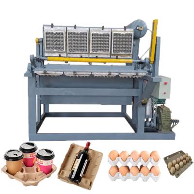 China Recycled Waste Paper Pulp Egg Tray Molding Egg Trays Carton Wine Tray Egg Tray Cup Mold Machine for sale