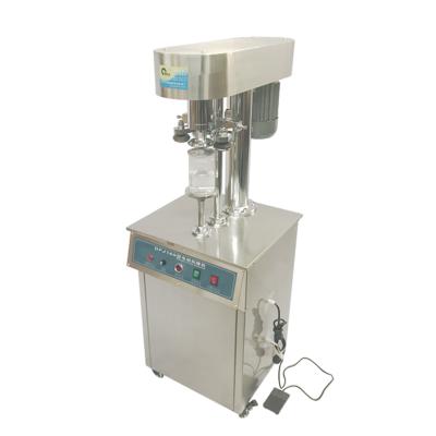 China Semi Automatic Food China Factory Price Jar Boxes Paper Plastic Tube Cans Potato Chips Boxes Sealing Machine Sealing Machine for sale